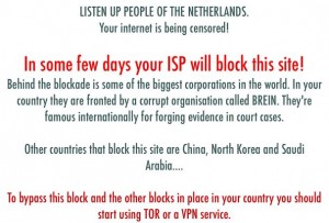 Piratebay Internet Censuur in Nederland